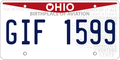 OH license plate GIF1599