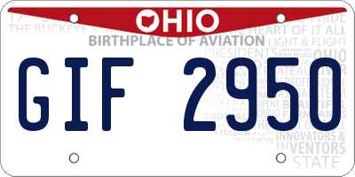 OH license plate GIF2950
