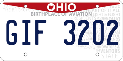 OH license plate GIF3202