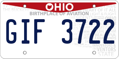 OH license plate GIF3722