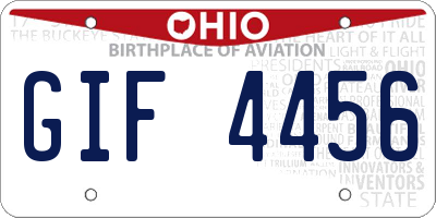 OH license plate GIF4456