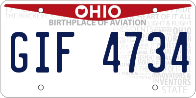 OH license plate GIF4734