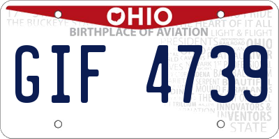 OH license plate GIF4739