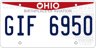 OH license plate GIF6950