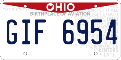 OH license plate GIF6954