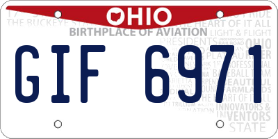 OH license plate GIF6971