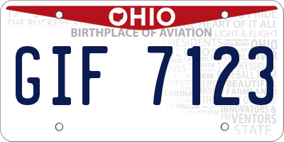OH license plate GIF7123