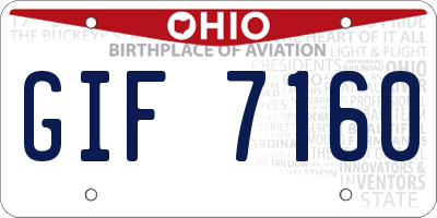 OH license plate GIF7160