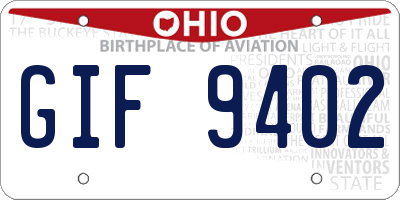 OH license plate GIF9402