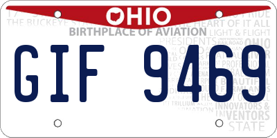 OH license plate GIF9469