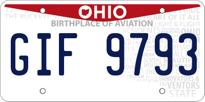 OH license plate GIF9793