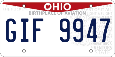 OH license plate GIF9947