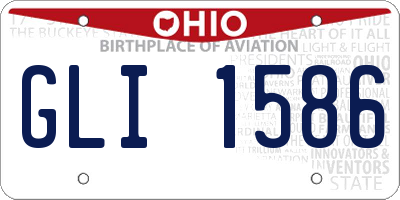 OH license plate GLI1586
