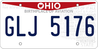 OH license plate GLJ5176