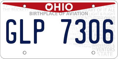 OH license plate GLP7306