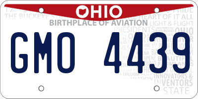 OH license plate GMO4439