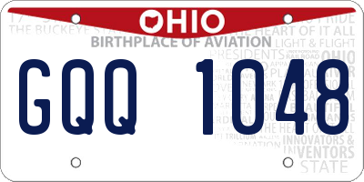 OH license plate GQQ1048