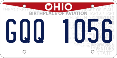 OH license plate GQQ1056