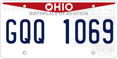 OH license plate GQQ1069
