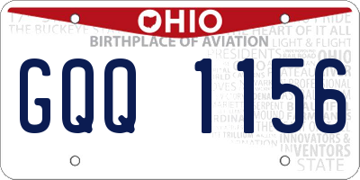 OH license plate GQQ1156