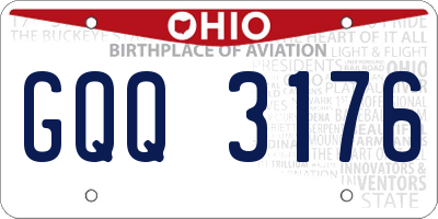 OH license plate GQQ3176