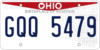 OH license plate GQQ5479