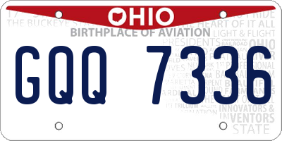 OH license plate GQQ7336