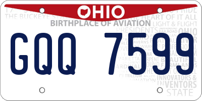 OH license plate GQQ7599