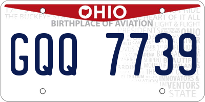 OH license plate GQQ7739