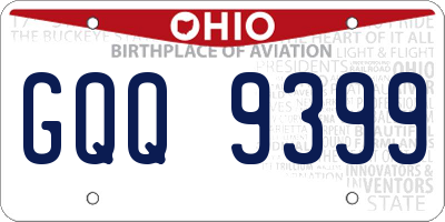 OH license plate GQQ9399