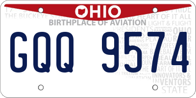 OH license plate GQQ9574