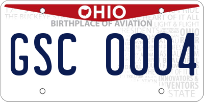 OH license plate GSC0004