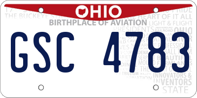 OH license plate GSC4783