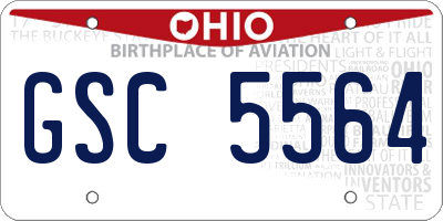 OH license plate GSC5564