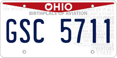 OH license plate GSC5711