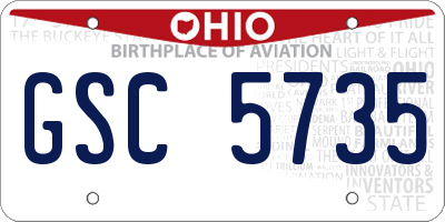 OH license plate GSC5735