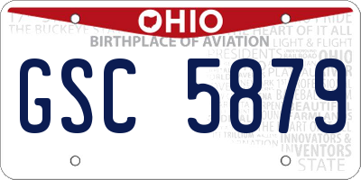 OH license plate GSC5879