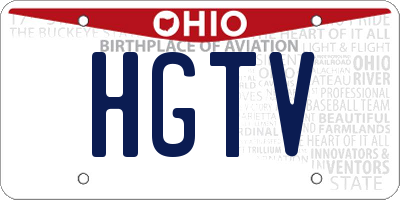 OH license plate HGTV