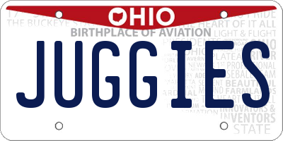 OH license plate JUGGIES