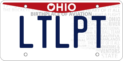OH license plate LTLPT