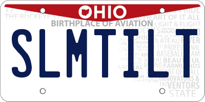 OH license plate SLMTILT