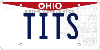 OH license plate TITS