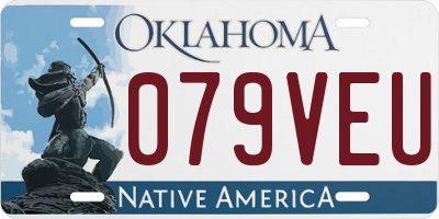 OK license plate 079VEU