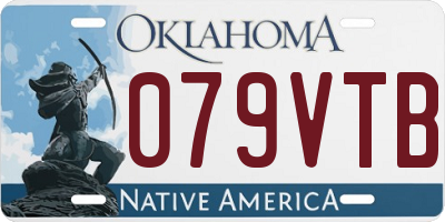 OK license plate 079VTB