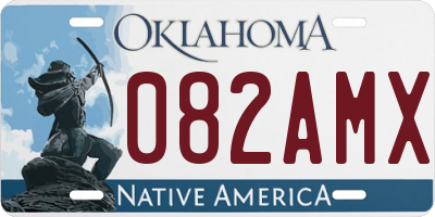 OK license plate 082AMX