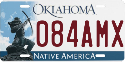 OK license plate 084AMX