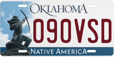 OK license plate 090VSD