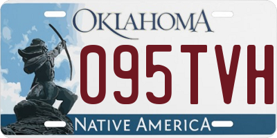 OK license plate 095TVH