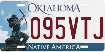 OK license plate 095VTJ