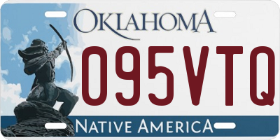 OK license plate 095VTQ
